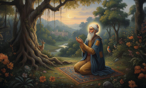 Sufi Saint Praying